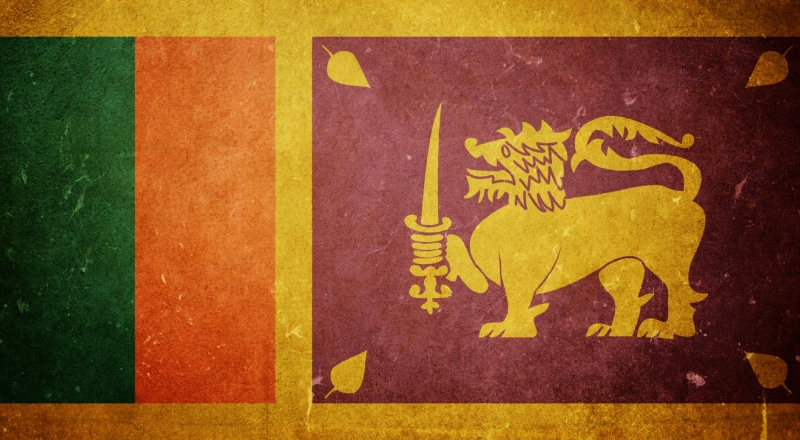 Sri Lanka flag 
